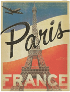 Paris France Poster