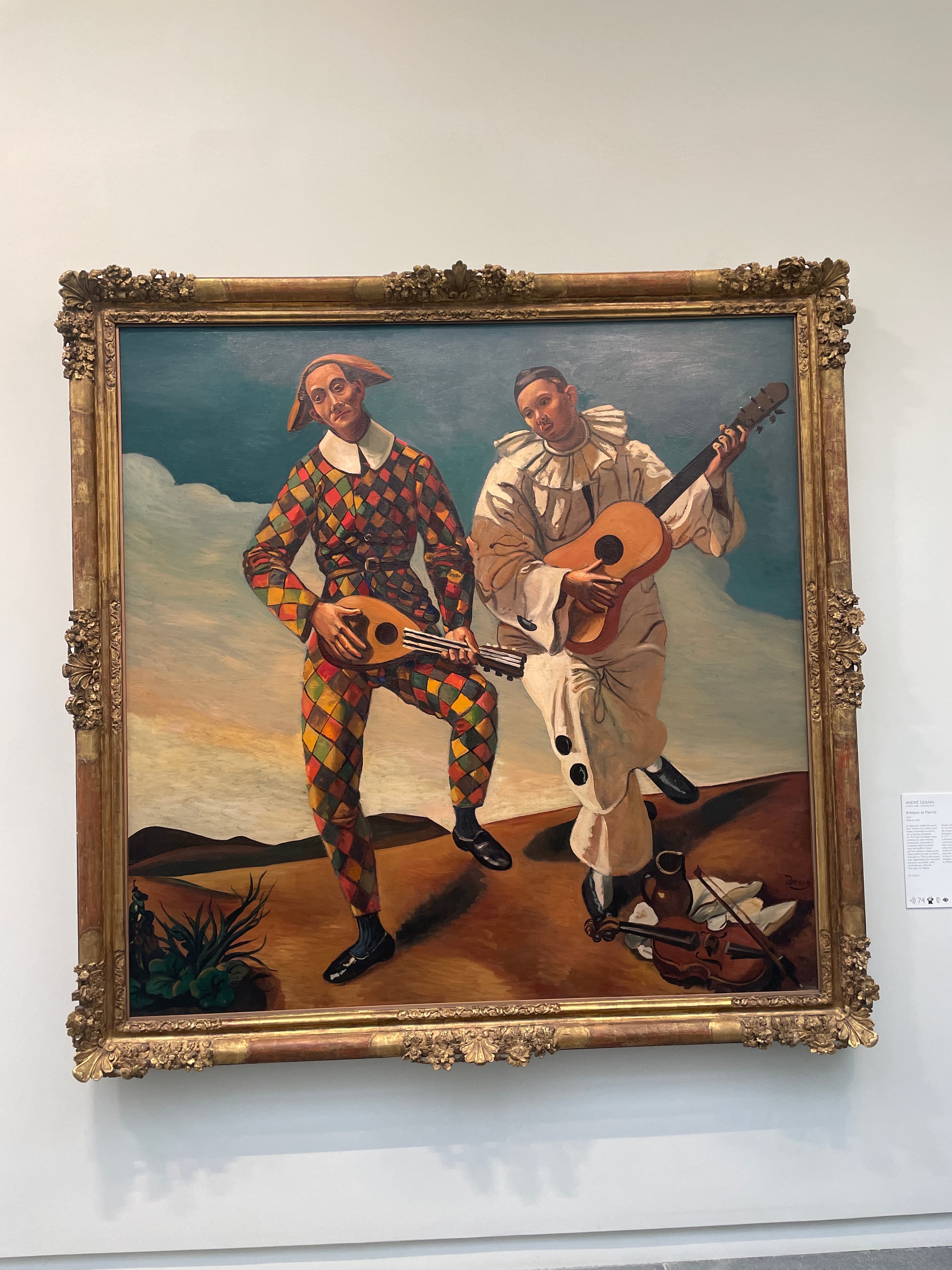 Derain’s Arlequin et Pierrot