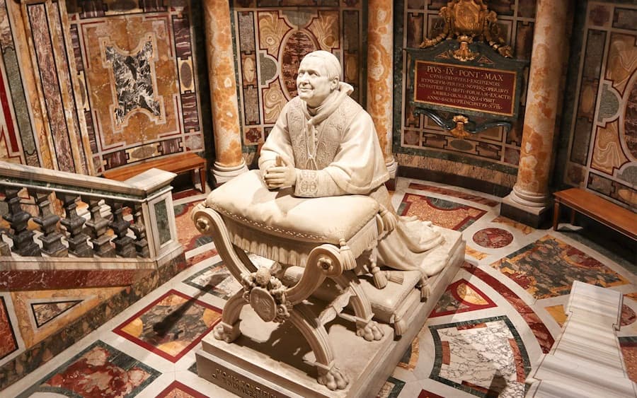 Statue of Pope Pius IX