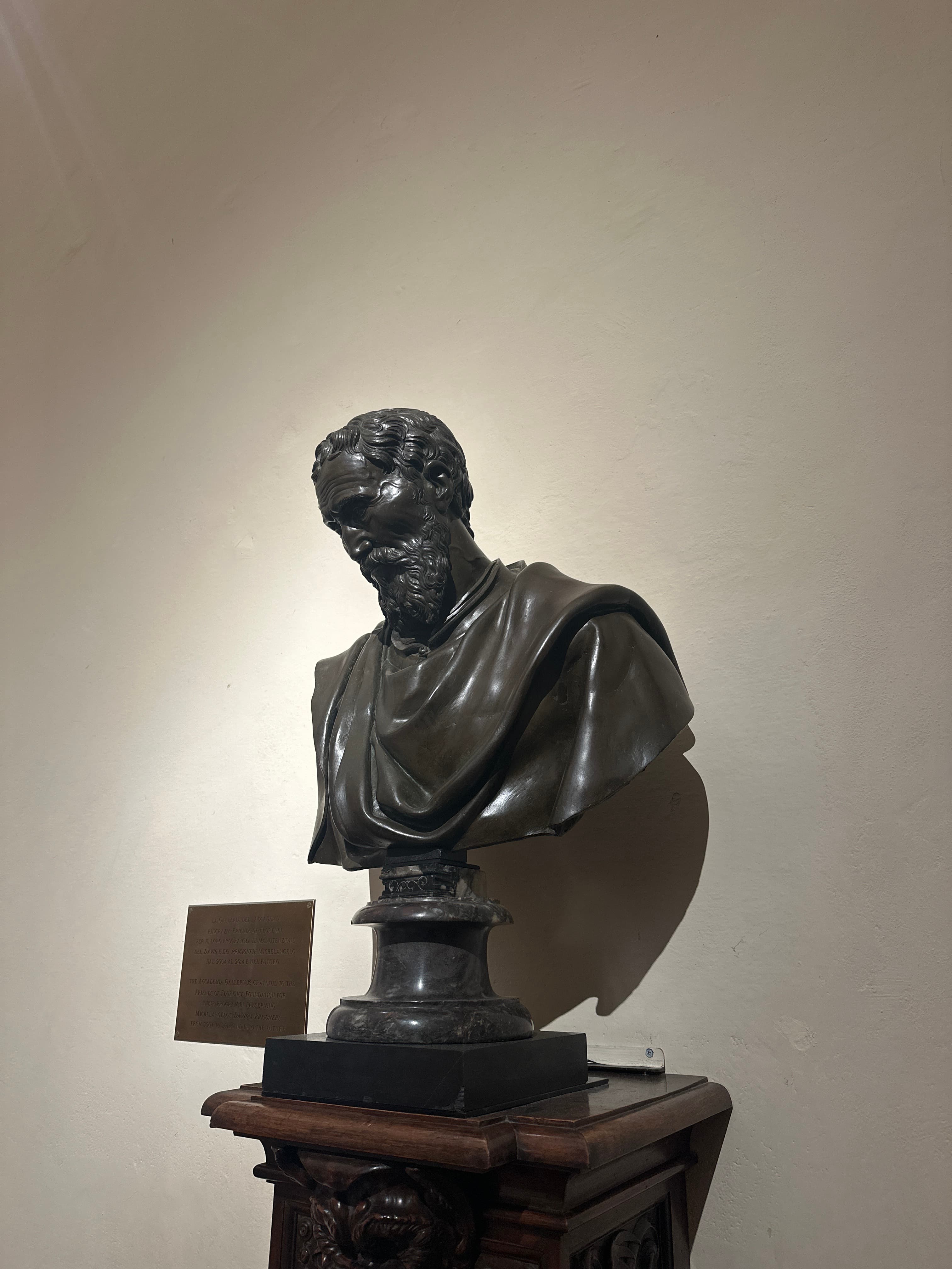 Bust of Michelangelo